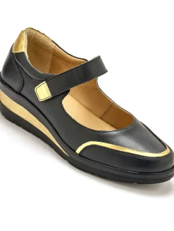 Femme Pédiconfort Babies à patte scratch ajustable