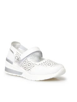 Femme Pédiconfort Babies à scratch en cuir