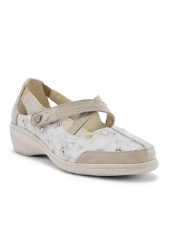 Femme Pédiconfort Babies à scratch élastiquées