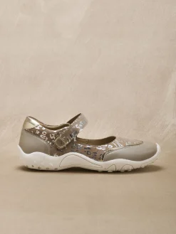 Femme Pédiconfort Babies à scratch motifs brillants