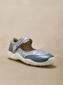 Femme Pédiconfort Babies à scratch motifs brillants