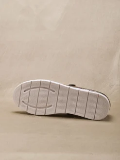 Femme Pédiconfort Babies à scratch semelle amovible