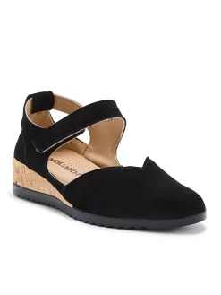 Femme Pédiconfort Babies à scratch semelle amovible