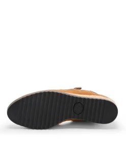 Femme Pédiconfort Babies à scratch semelle amovible