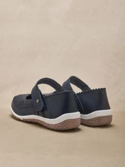 Femme Pédiconfort Babies ajourées à patte scratch