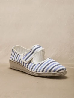 Femme Pédiconfort Babies ajustables par 1 patte scratch