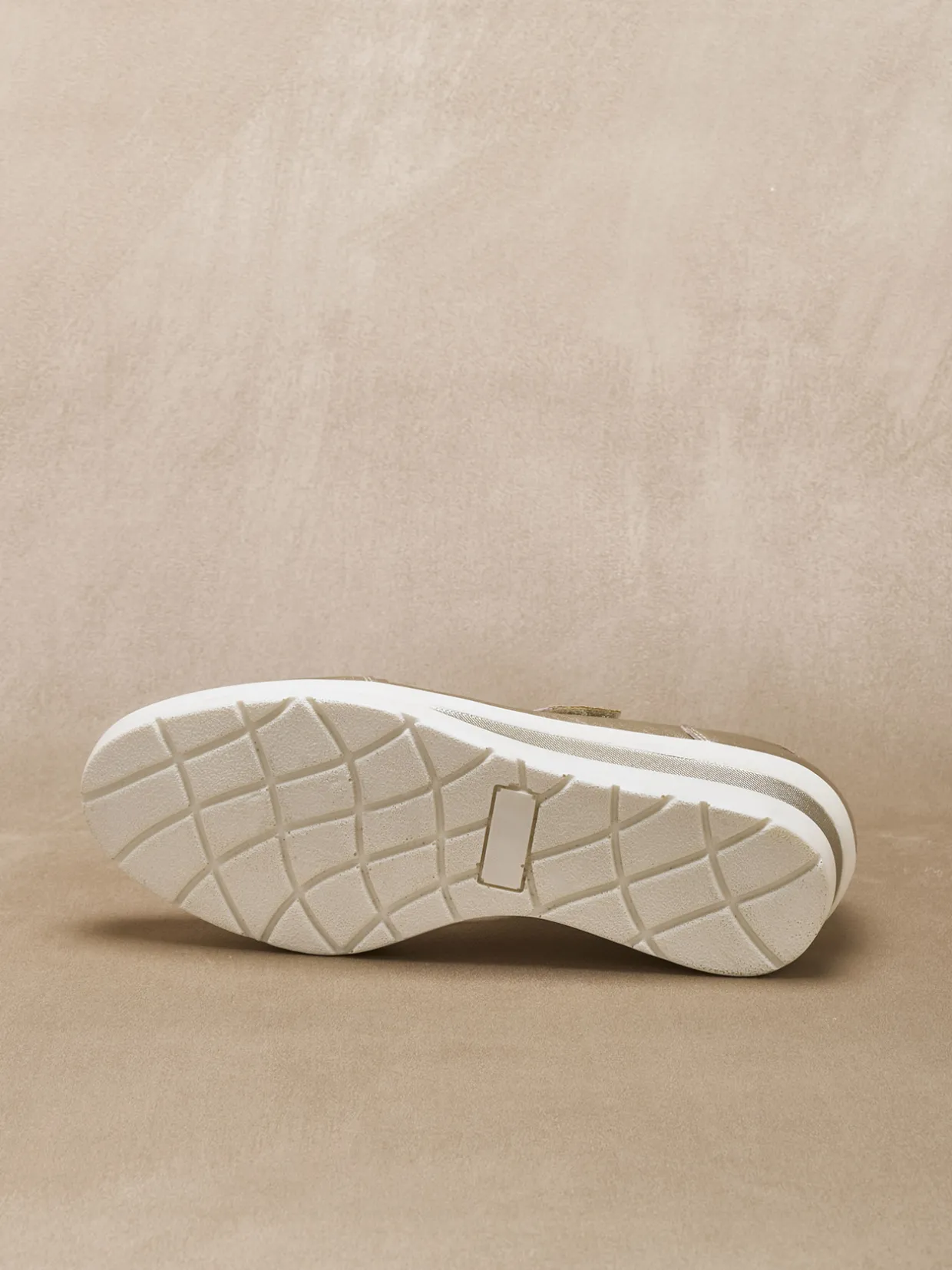 Femme Pédiconfort Babies cuir à scratch semelle compensée