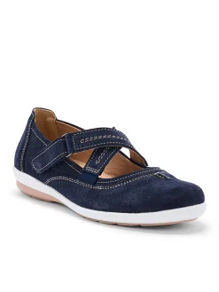 Femme Pédiconfort Babies cuir brides croisées