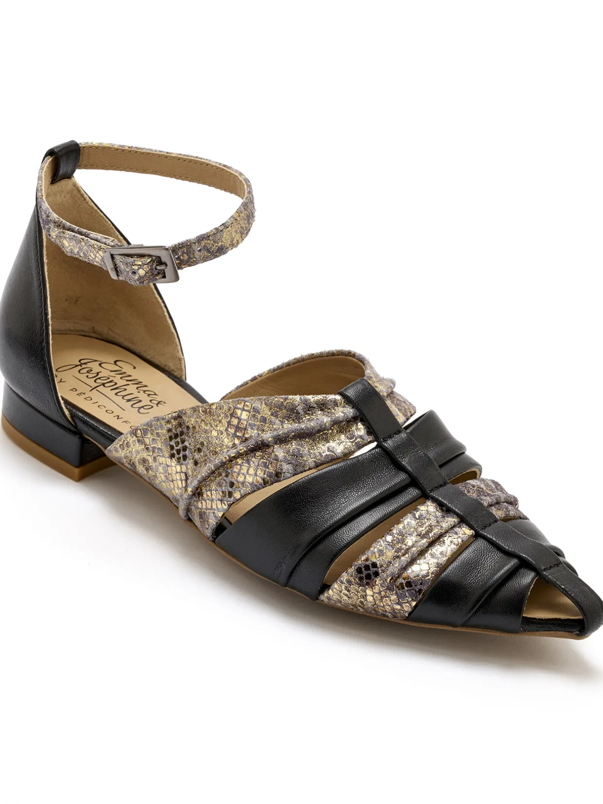 Femme Pédiconfort Babies cuir fantaisie