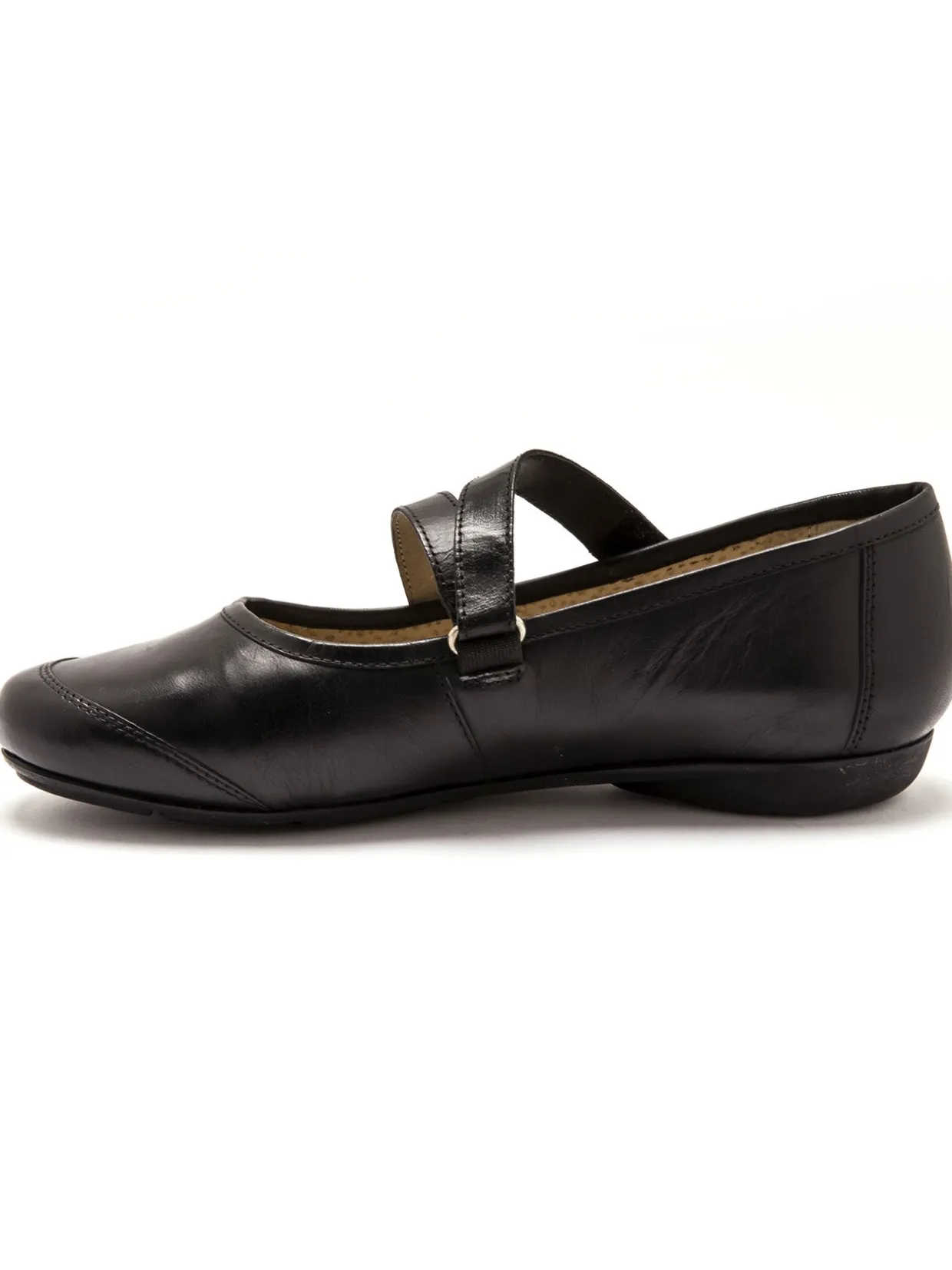 Femme Pédiconfort Babies cuir lisse grande largeur