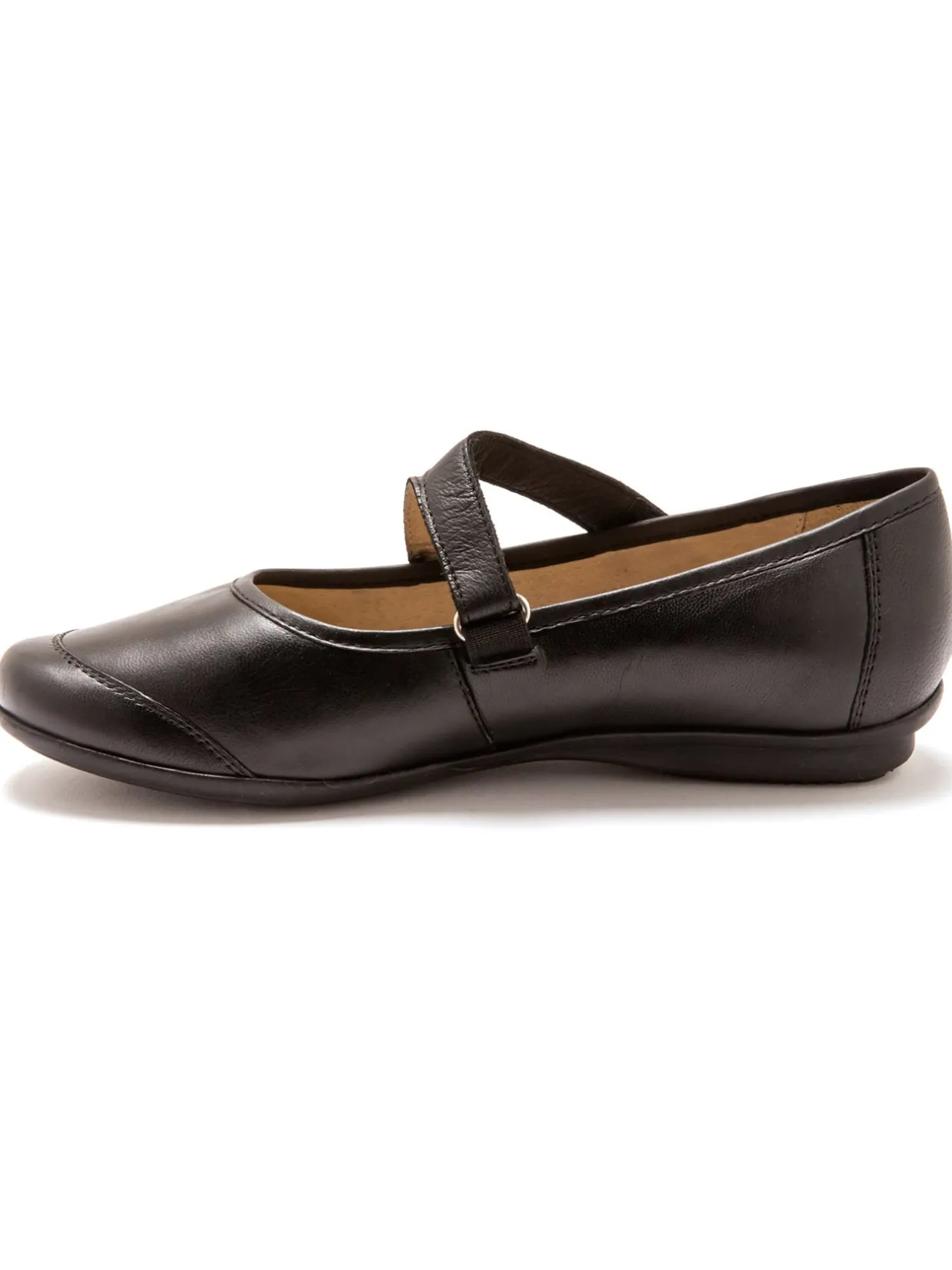 Femme Pédiconfort Babies cuir lisse grande largeur