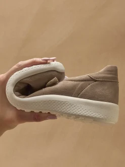 Femme Pédiconfort Babies cuir velours à scratch