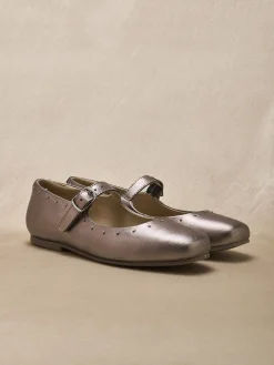 Femme Pédiconfort Babies plates tout cuir