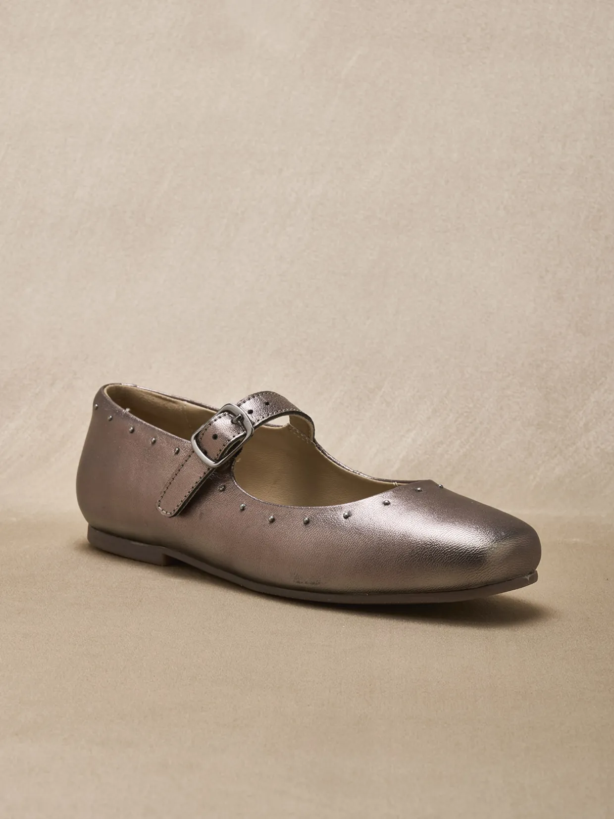 Femme Pédiconfort Babies plates tout cuir