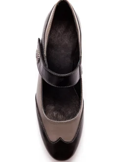 Femme Pédiconfort Babies scratchées cuir à aérosemelle®