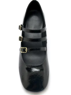 Femme Pédiconfort Babies vernies triple bride