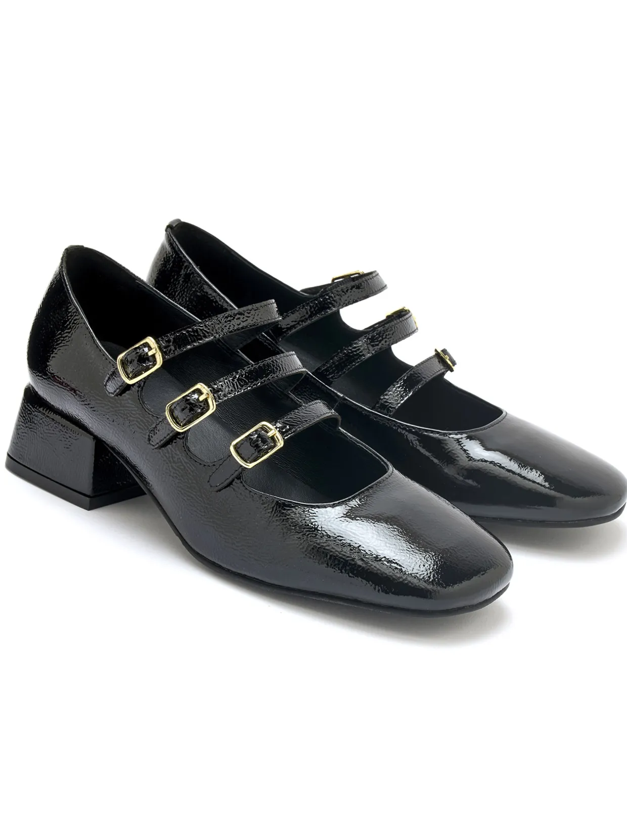 Femme Pédiconfort Babies vernies triple bride