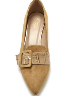 Femme Pédiconfort Ballerines à boucle fantaisie