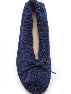 Femme Pédiconfort Ballerines au dessus tricoté femme