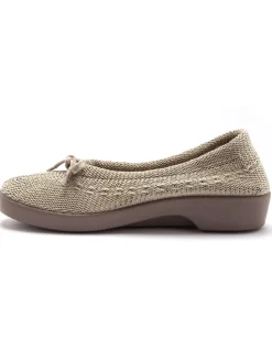 Femme Pédiconfort Ballerines au dessus tricoté femme