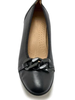 Femme Pédiconfort Ballerines avec chaîne fantaisie