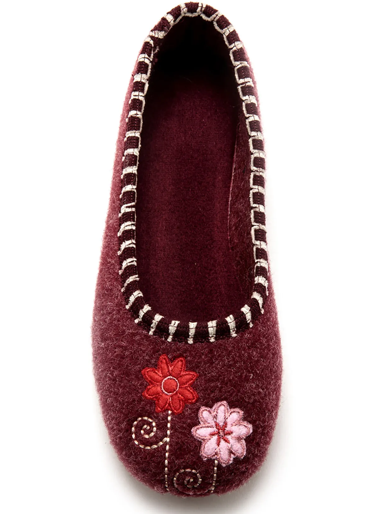 Femme Pédiconfort Ballerines brodées