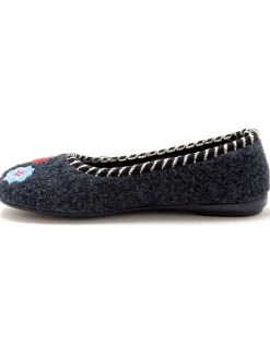 Femme Pédiconfort Ballerines brodées