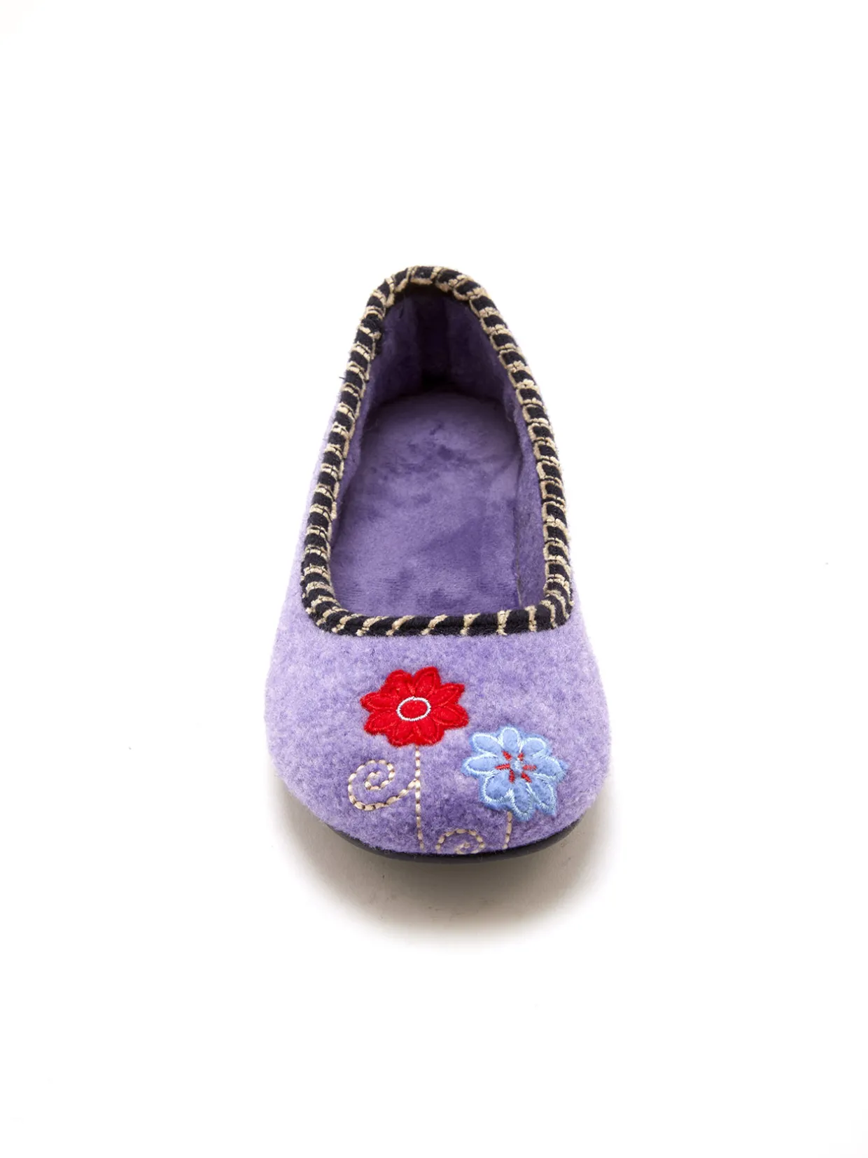 Femme Pédiconfort Ballerines brodées