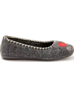 Femme Pédiconfort Ballerines brodées
