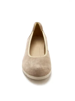 Femme Pédiconfort Ballerines compensées semelle amovible