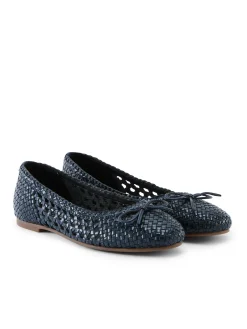 Femme Pédiconfort Ballerines en cuir tressées