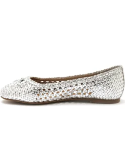 Femme Pédiconfort Ballerines en cuir tressées