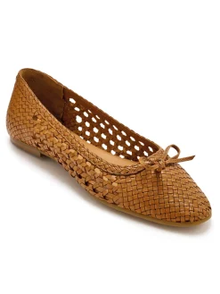 Femme Pédiconfort Ballerines en cuir tressées