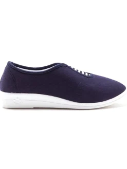 Femme Pédiconfort Ballerines en toile