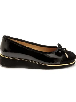 Femme Pédiconfort Ballerines fantaisie en cuir