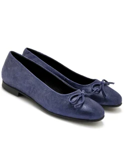 Femme Pédiconfort Ballerines plates tout cuir