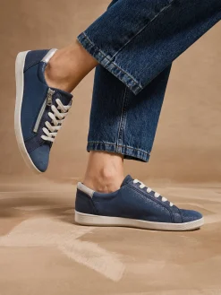 Femme Pédiconfort Baskets basses semelle amovible