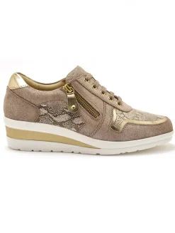 Femme Pédiconfort Baskets cuir à aérosemelle®