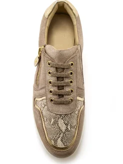 Femme Pédiconfort Baskets cuir à aérosemelle®