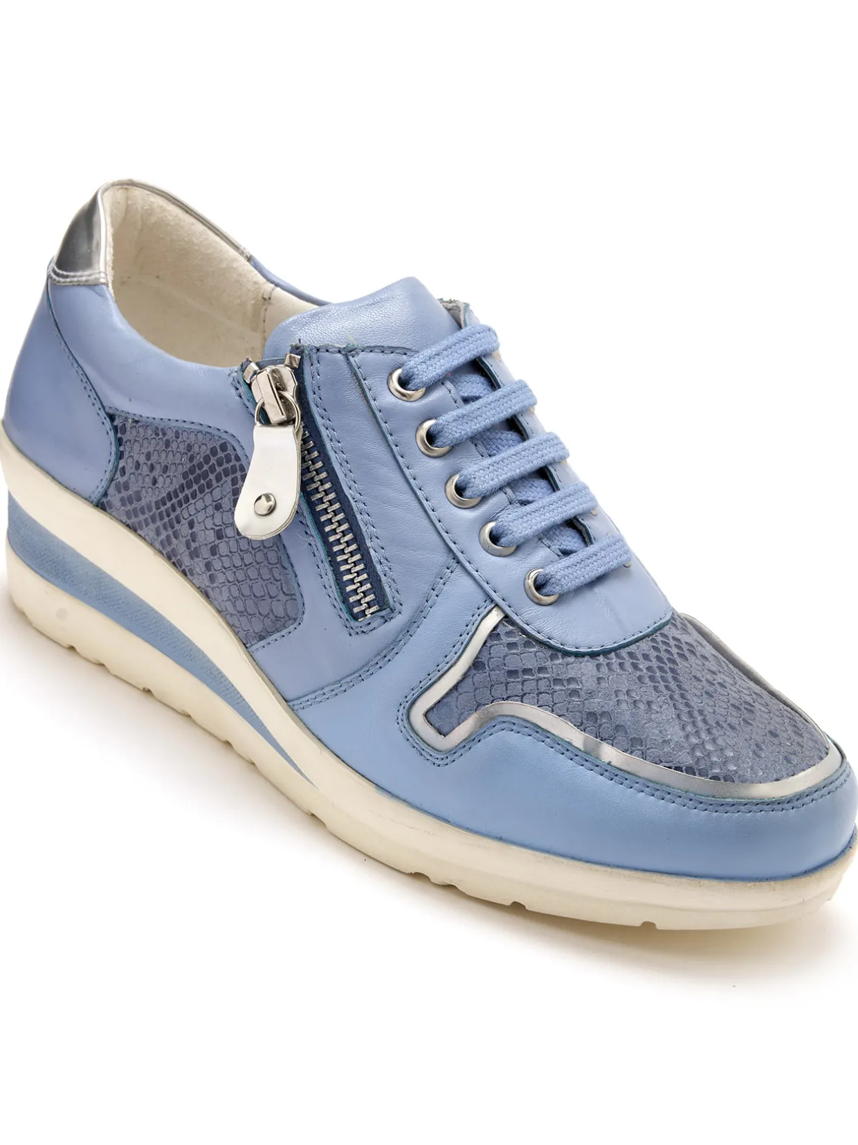 Femme Pédiconfort Baskets cuir à aérosemelle®