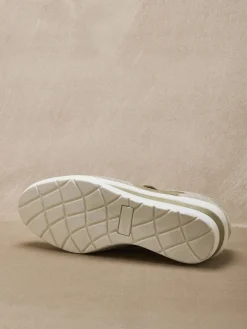 Femme Pédiconfort Baskets cuir à aérosemelle®