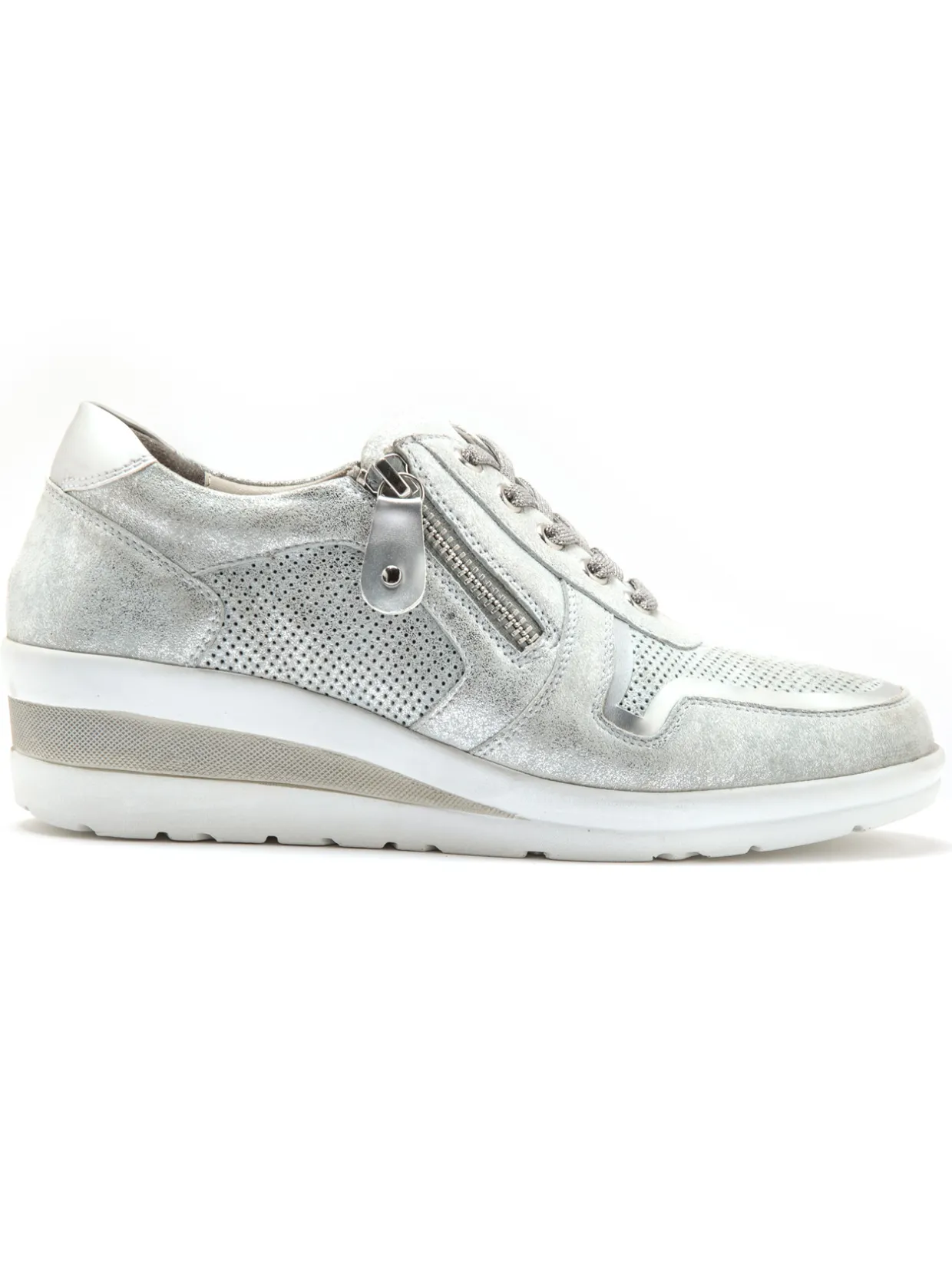 Femme Pédiconfort Baskets cuir à aérosemelle®