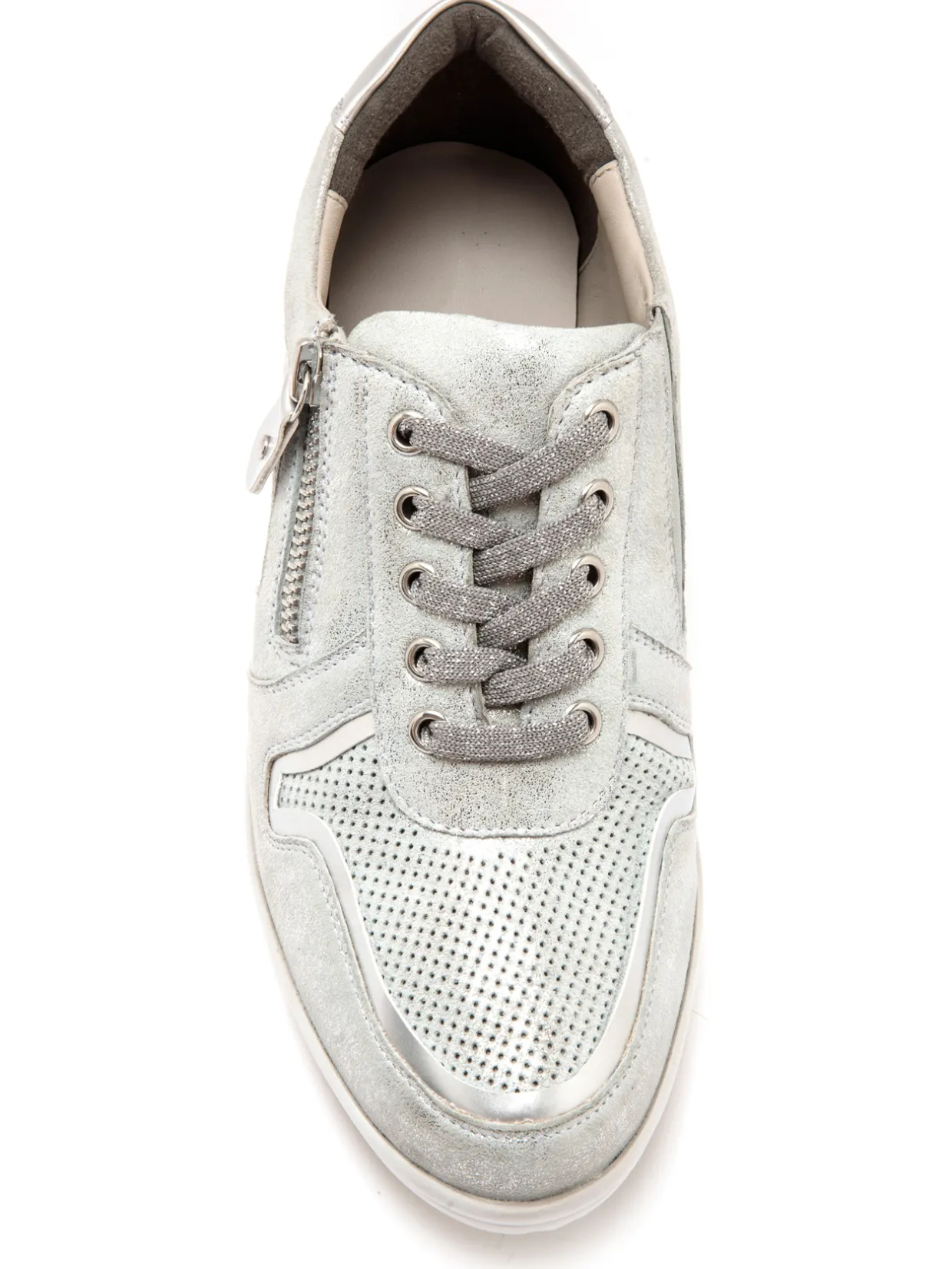 Femme Pédiconfort Baskets cuir à aérosemelle®