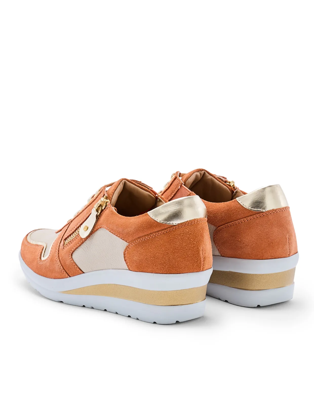 Femme Pédiconfort Baskets cuir à aérosemelle®