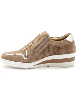 Femme Pédiconfort Baskets cuir à aérosemelle®