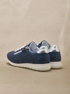 Femme Pédiconfort Baskets cuir à aérosemelle® amovible