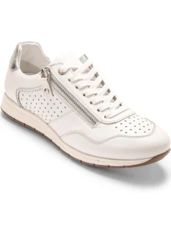 Femme Pédiconfort Baskets cuir à aérosemelle® amovible