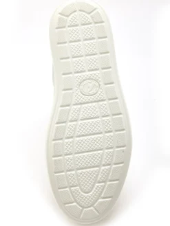 Femme Pédiconfort Baskets cuir avec zip et lacets