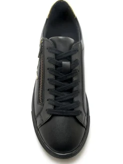 Femme Pédiconfort Baskets cuir motif papillon