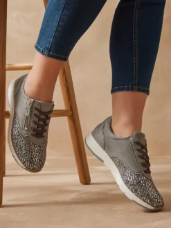 Femme Pédiconfort Baskets extensibles idéal hallux valgus